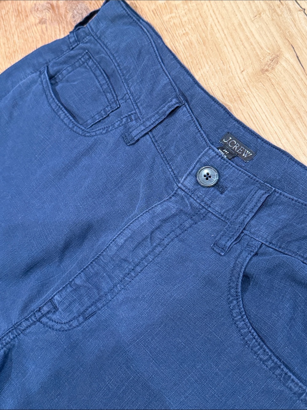 J Crew Five-pocket pant in stretch linen blend - Picture 5 of 5